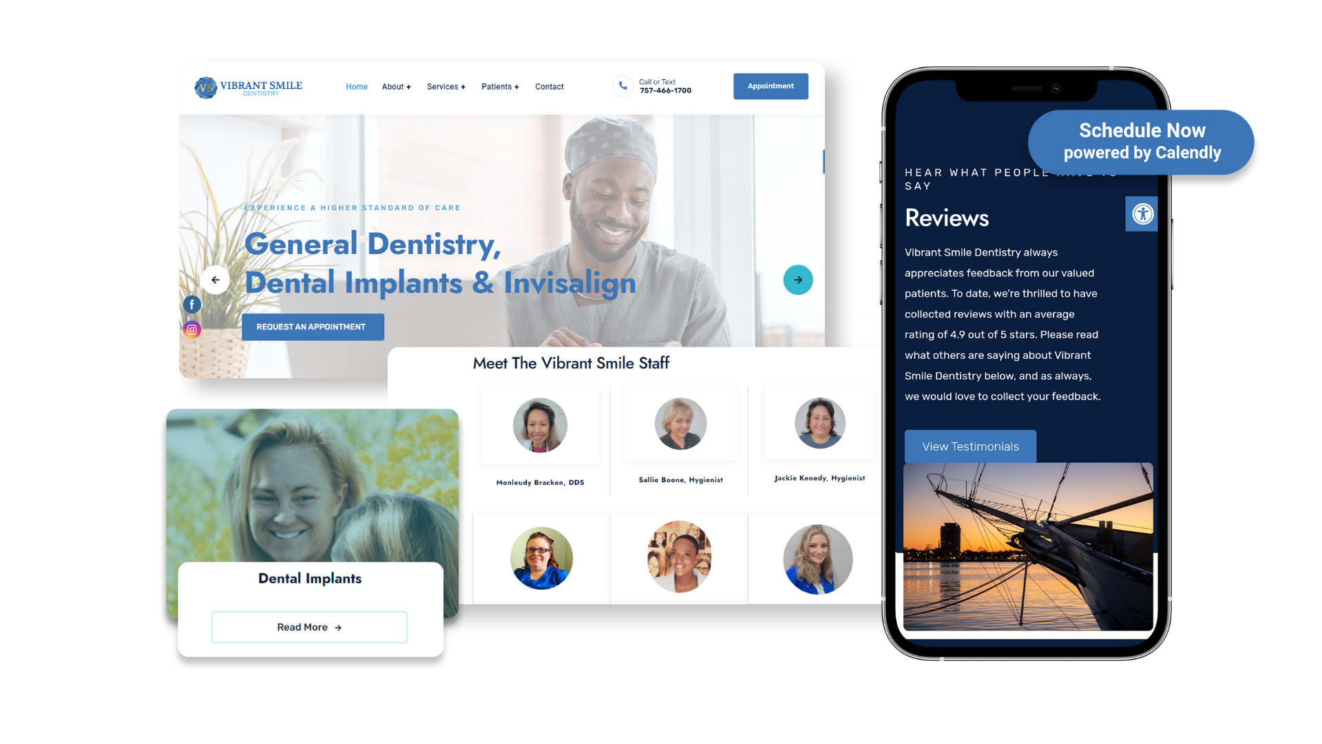 Vibrant Smiles website